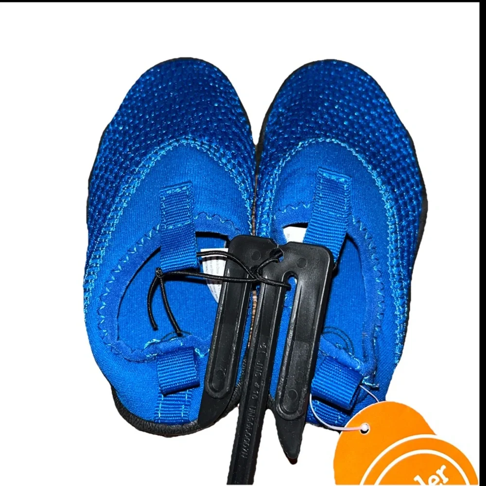 Wonder Nation Kid Aqua Sock Water Shoes EVA Insoles/Pull-Loop/Mandatory Fun Sock
